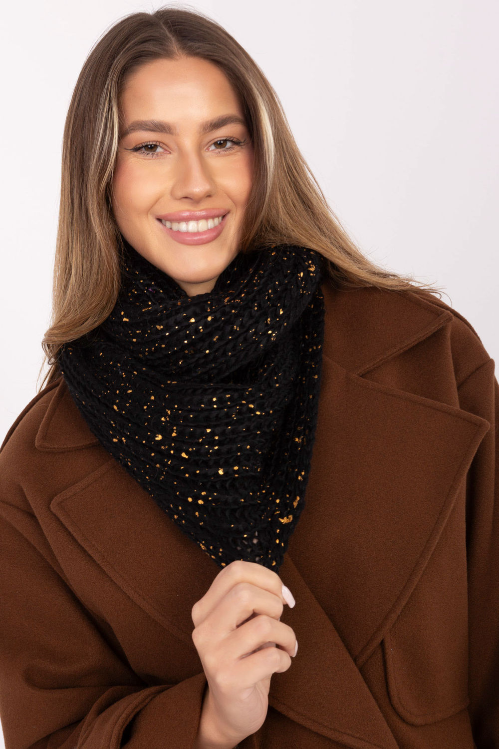 Infinity Écharpe femme AT — noir