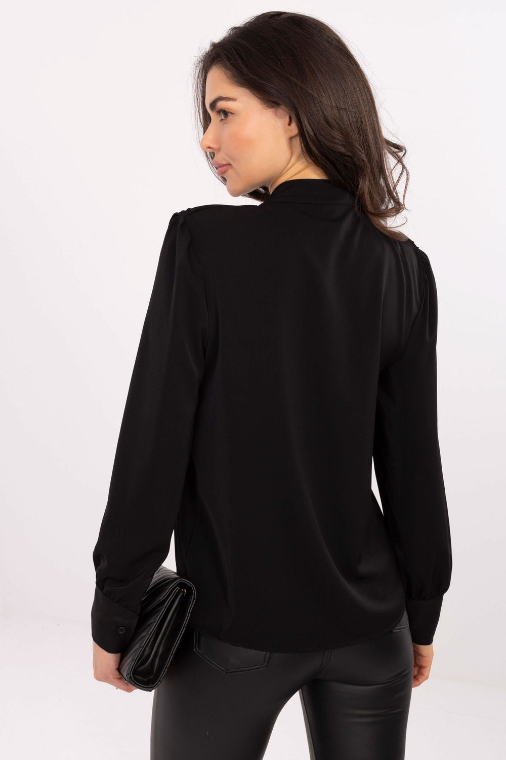 Blouse femme Rue Paris — noir