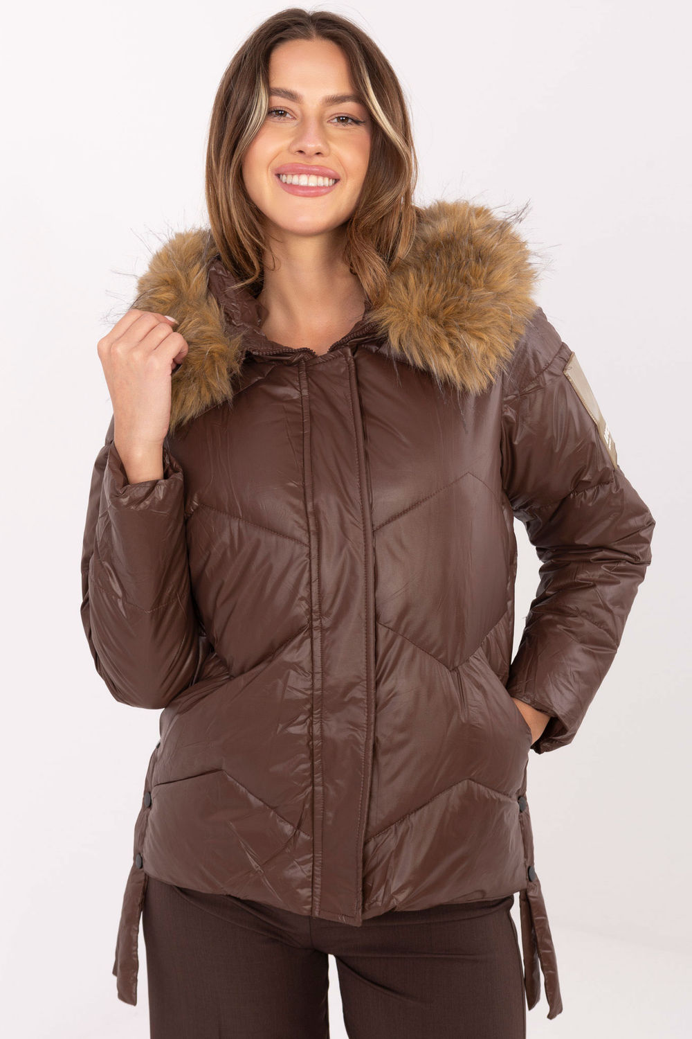 Veste femme MBM — brun