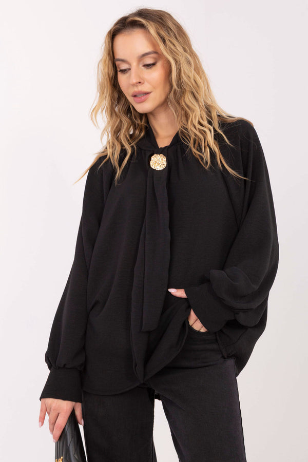 Blouse femme Italy Moda Chemisier Chemisier — noir