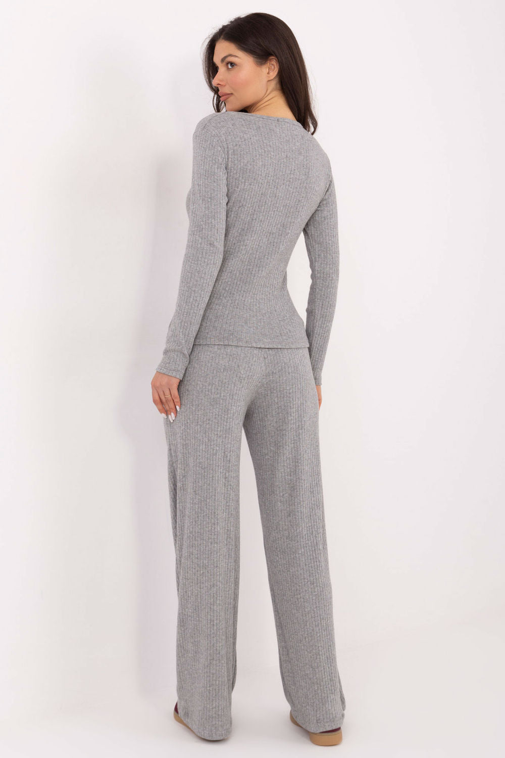 Chaussures à talons femme Factory Price Pantalon Pantalon — gris