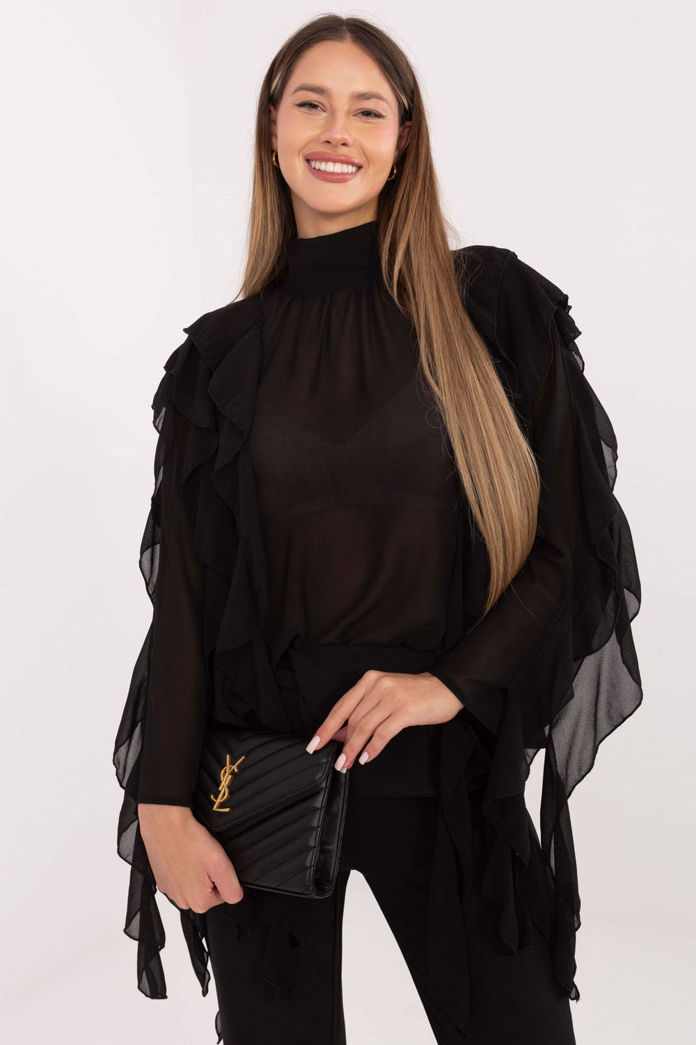 Blouse femme Factory Price Chemisier Chemisier — noir