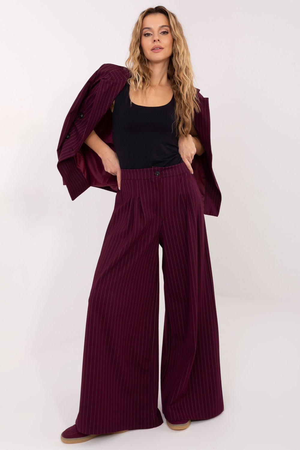 Chaussures à talons femme Rue Paris Pantalon Pantalon — rouge