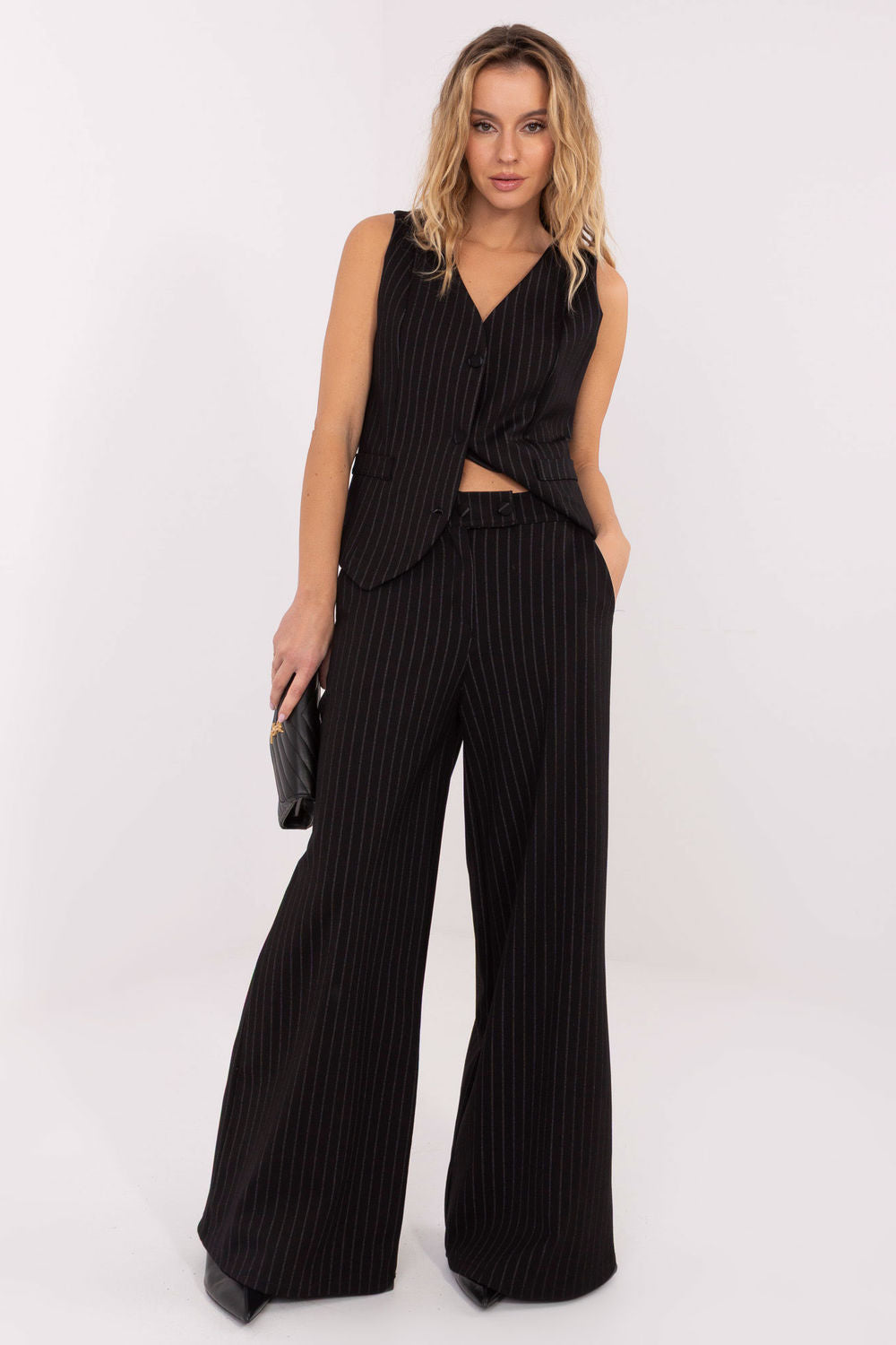 Chaussures à talons femme Rue Paris Pantalon Pantalon — noir