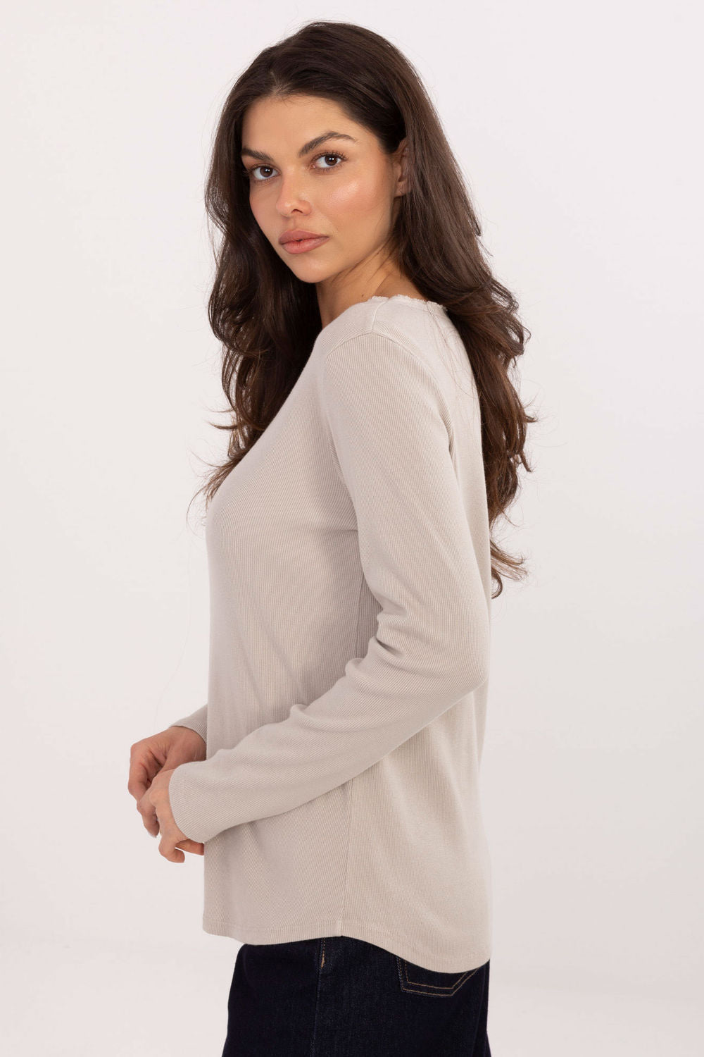 Blouse femme Factory Price Chemisier Chemisier — beige