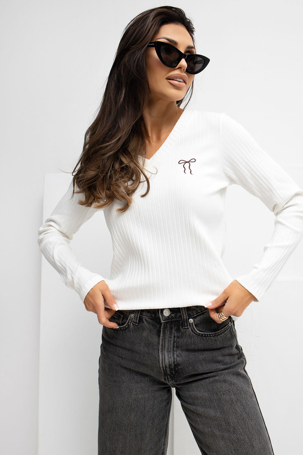 Blouse femme Rue Paris Chemisier Chemisier — beige