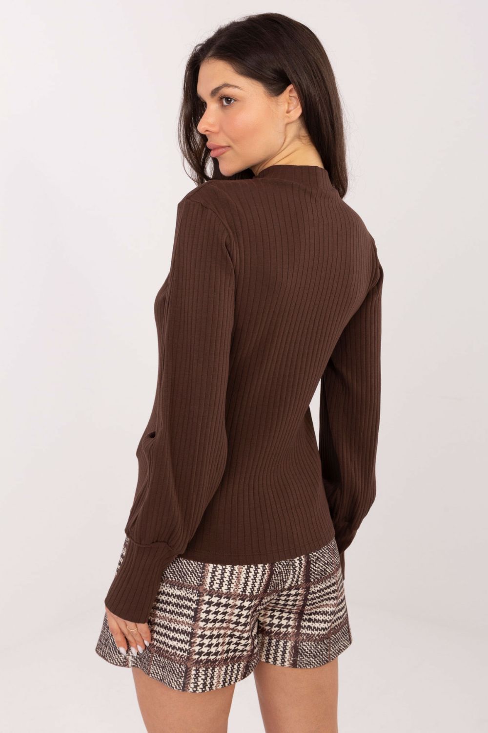 Blouse femme Rue Paris Chemisier Chemisier — brun