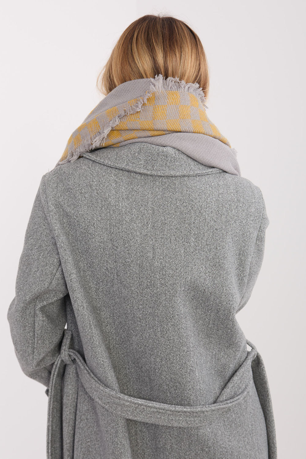 Châle femme AT — jaune