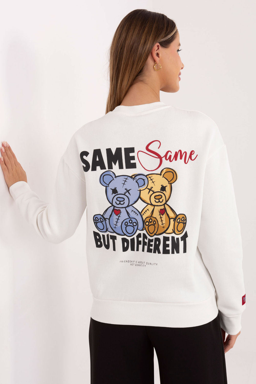 T-shirt femme Sublevel Sweatshirt Sweatshirt — blanc