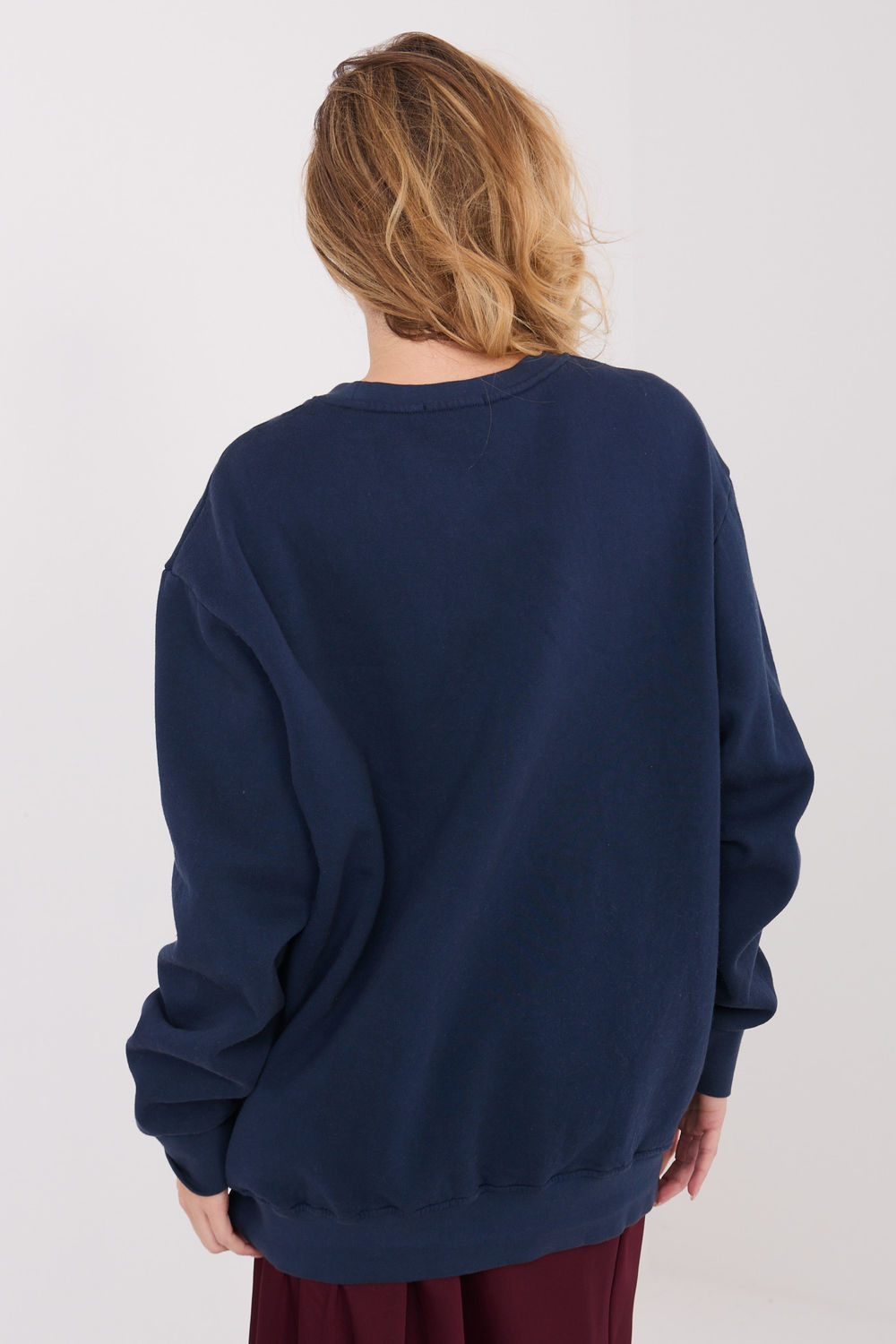 T-shirt femme Factory Price Sweatshirt Sweatshirt — bleu marine