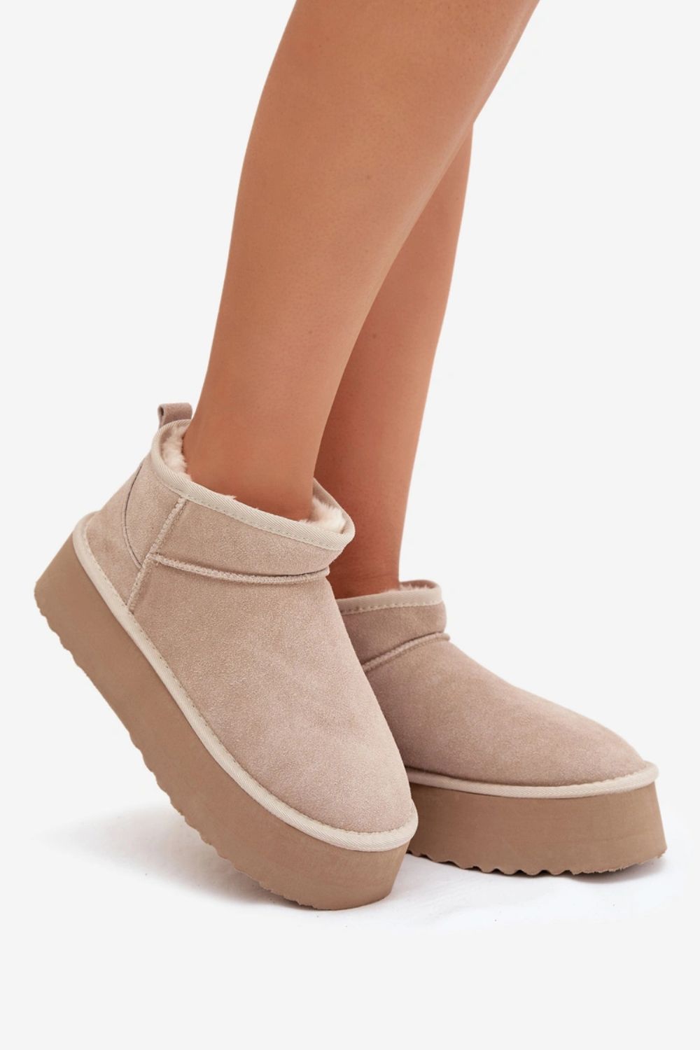 Bottes femme Step in style De Neige De — beige