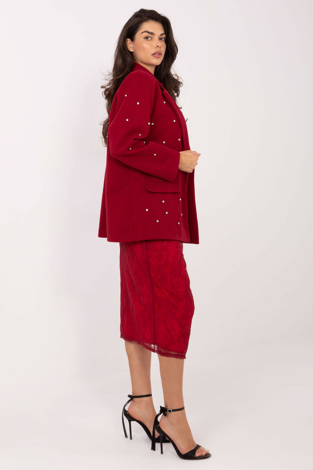 Veste femme Italy Moda — rouge
