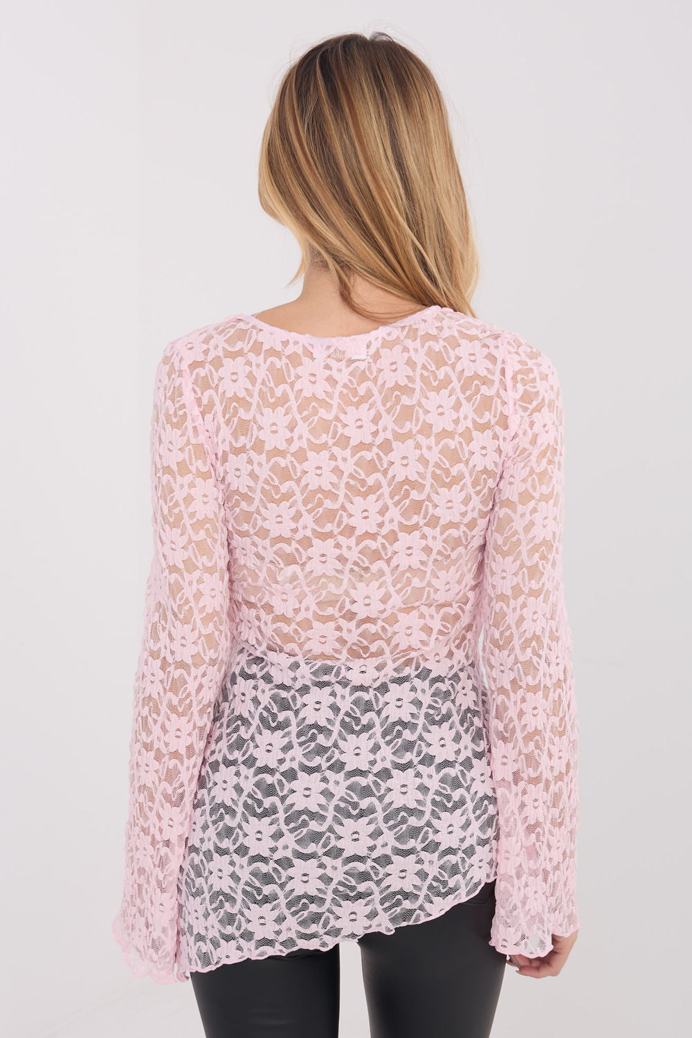 Blouse femme Factory Price En Dentelle En — rosé