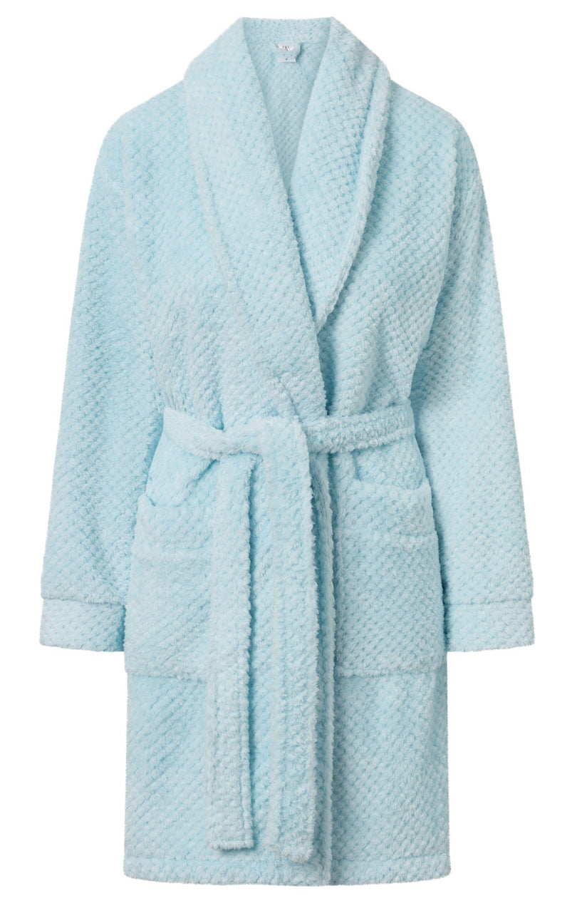 Robe femme Momenti Per Me Peignoir Peignoir — bleu