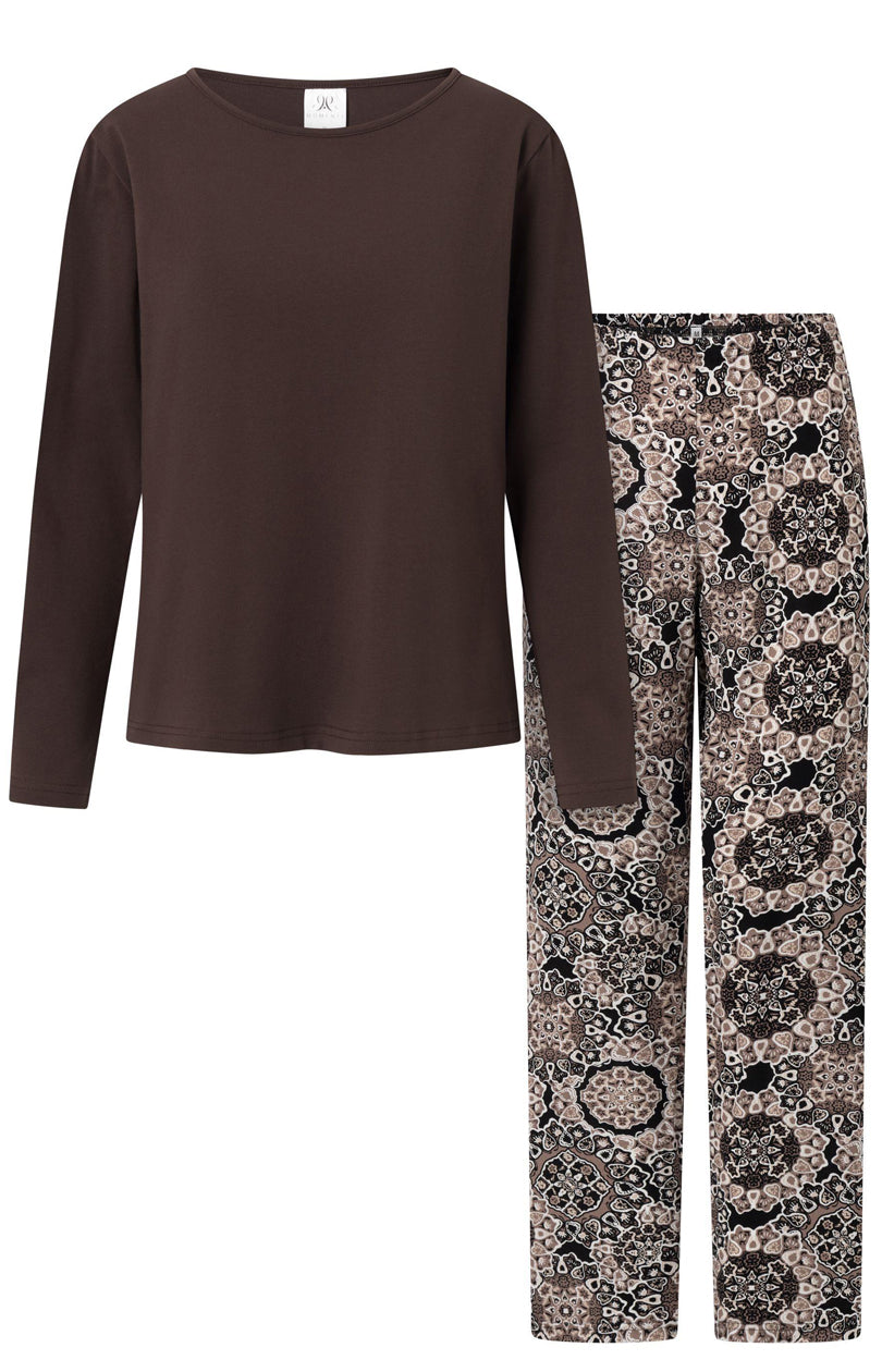 Pyjama femme Momenti Per Me — brun