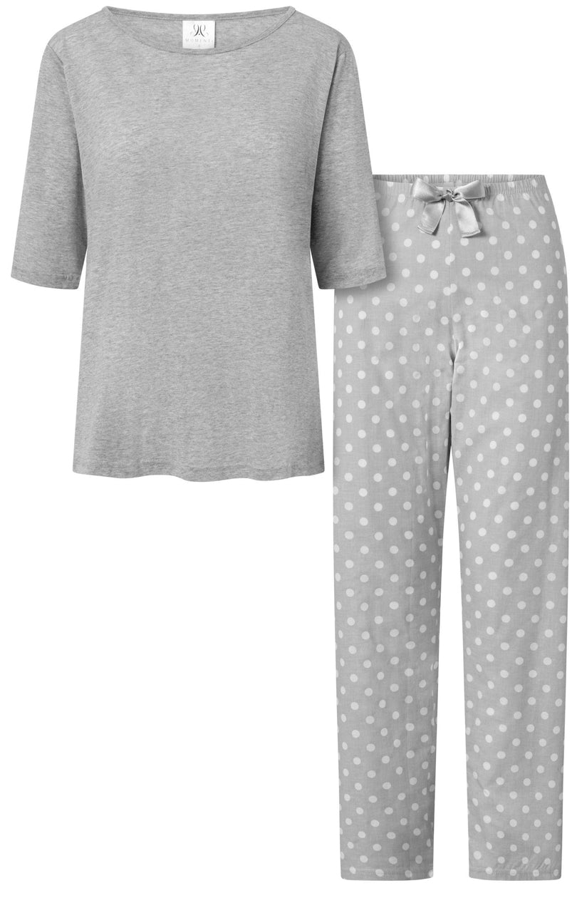 Pyjama femme Momenti Per Me — gris