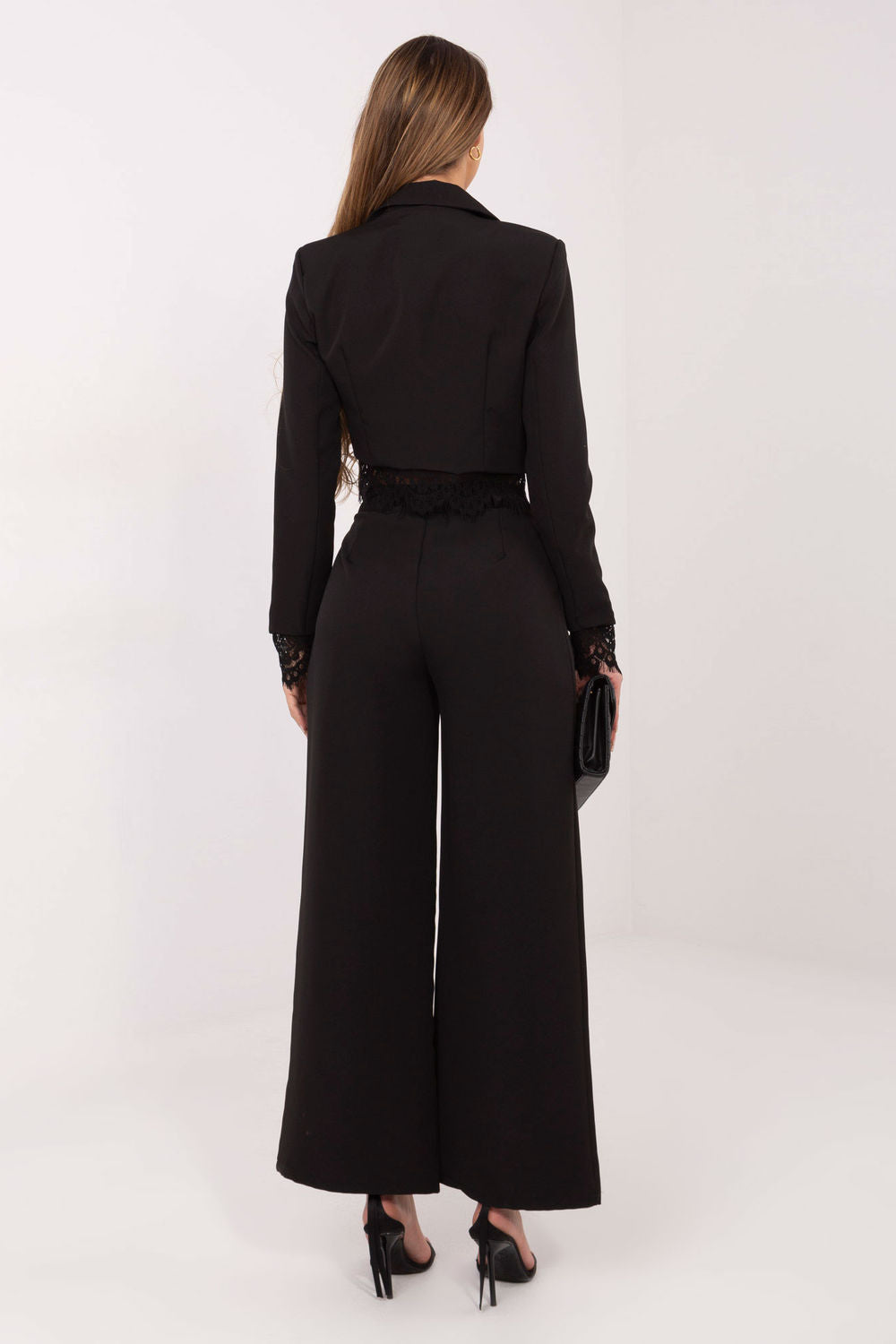 Chaussures à talons femme Rue Paris Pantalon Pantalon — noir
