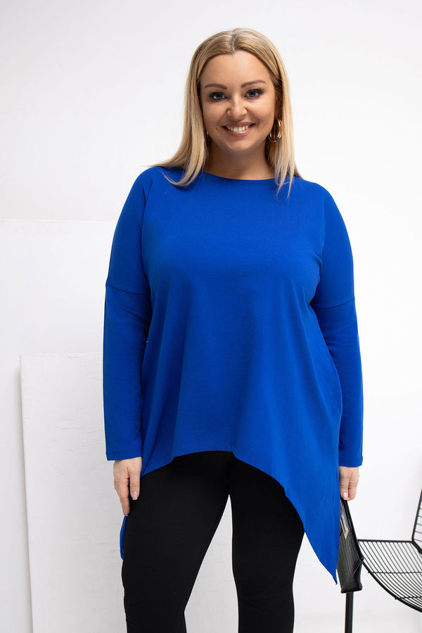 Tunique grande taille femme Relevance — bleu