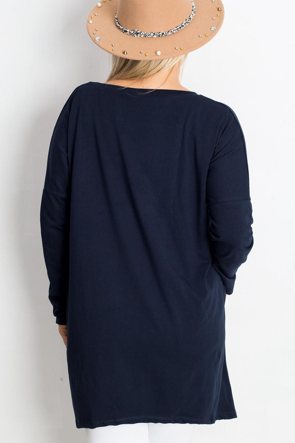 Tunique grande taille femme Relevance — bleu marine