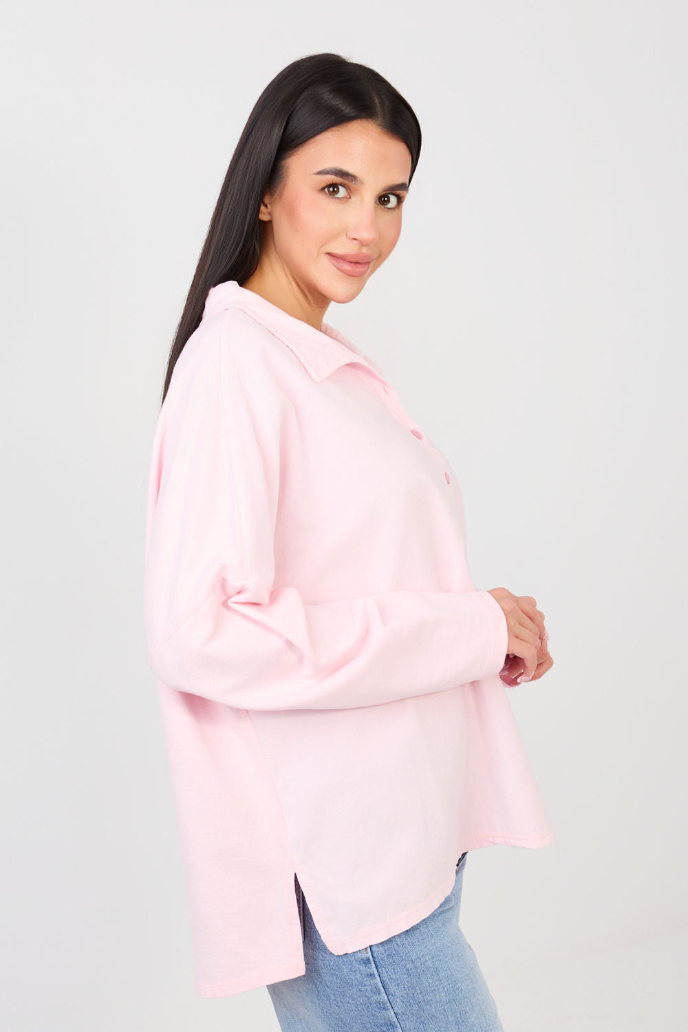 Blouse femme Factory Price Chemisier Chemisier — rosé