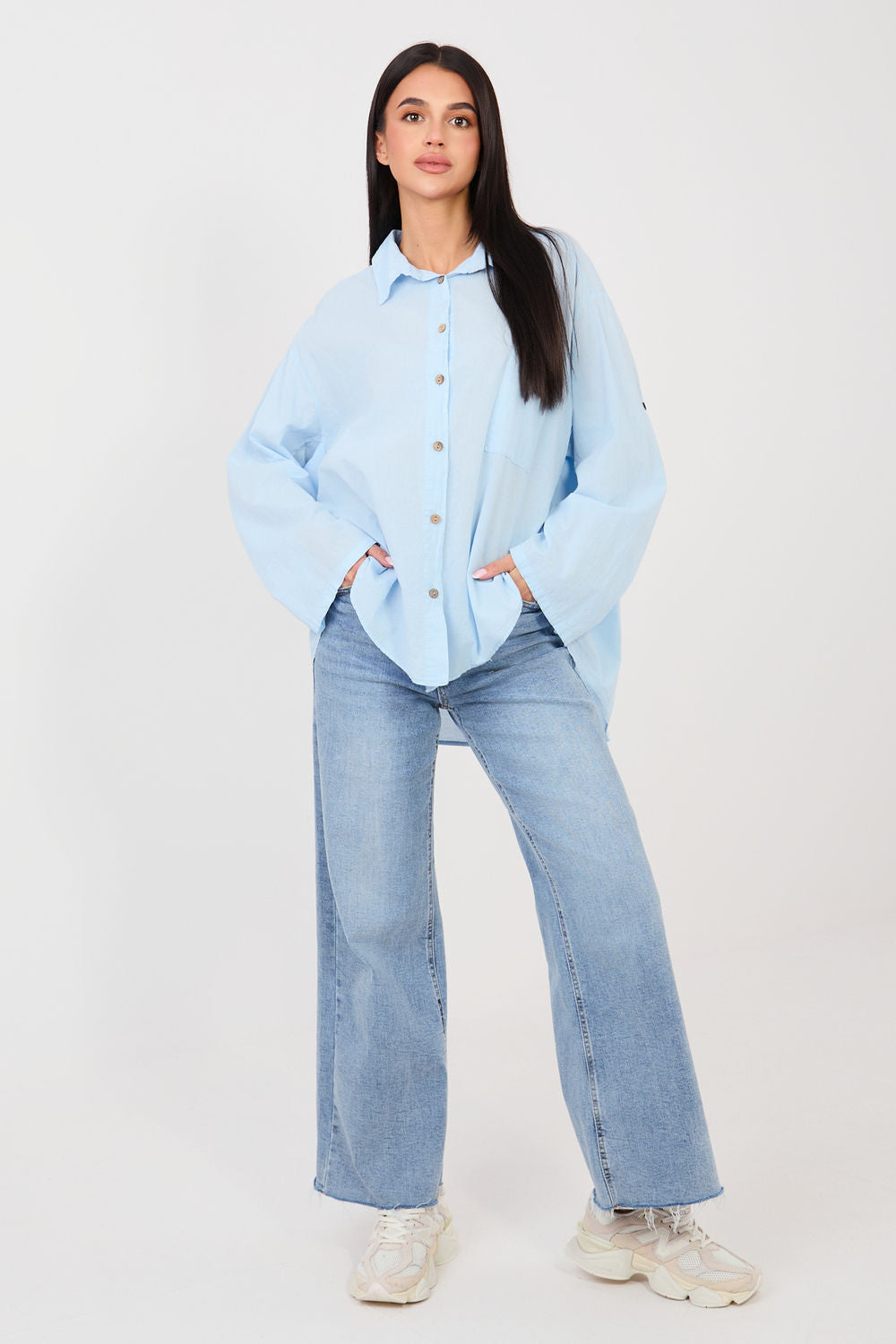 Blouse femme Factory Price — bleu