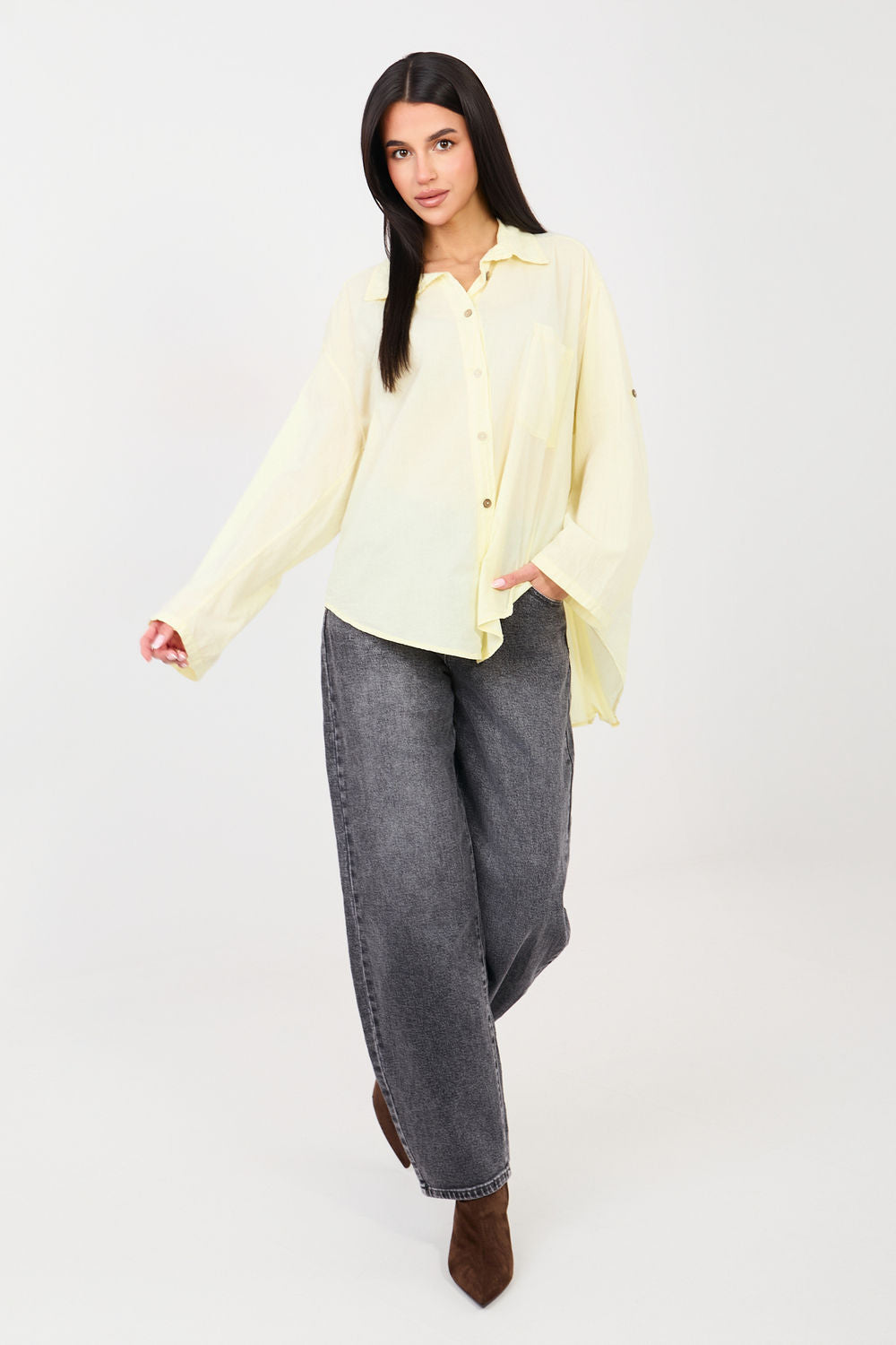 Blouse femme Factory Price — jaune