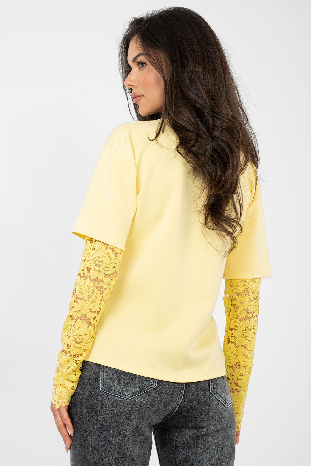 Blouse femme Italy Moda Chemisier Chemisier — jaune