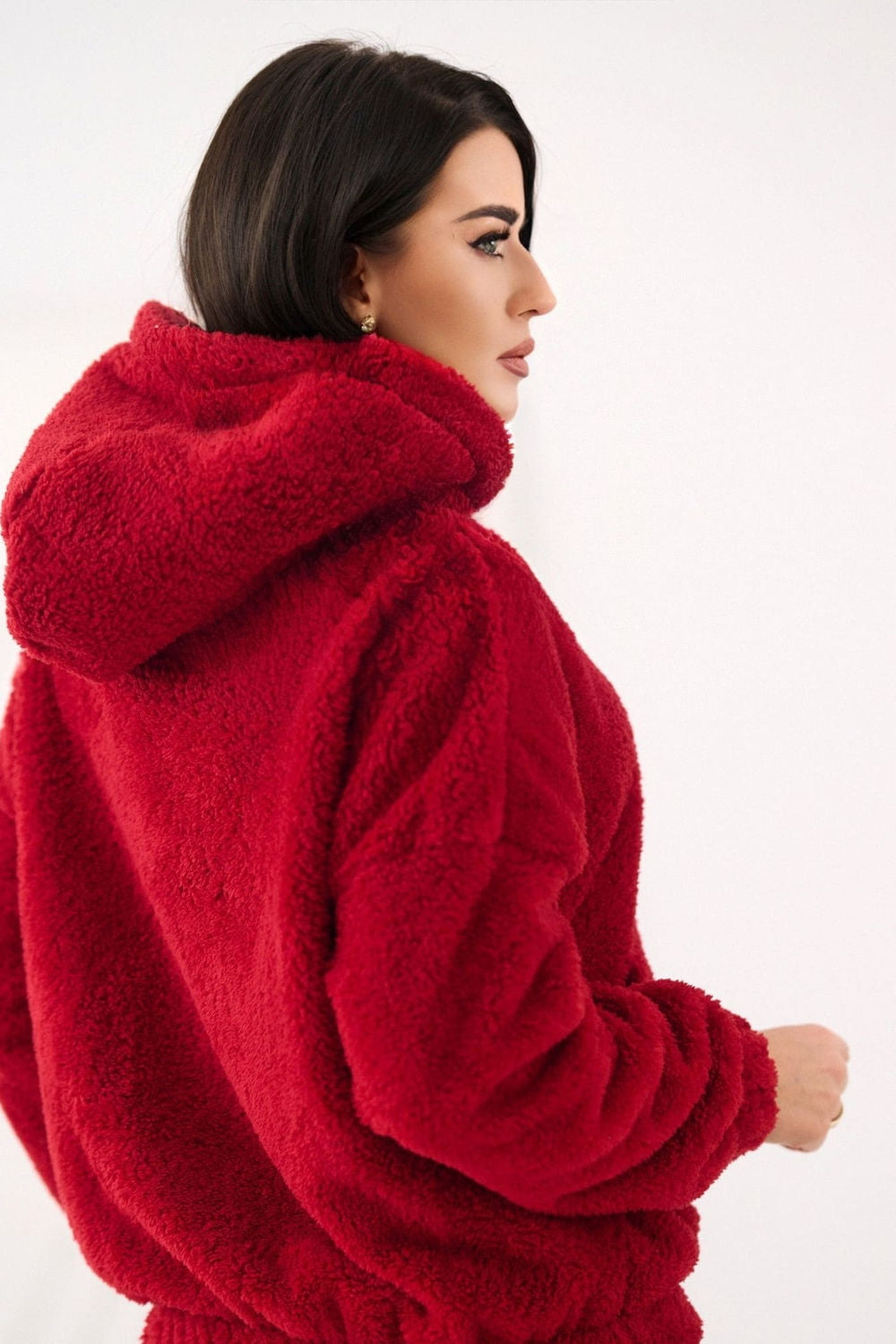 T-shirt femme Factory Price Sweatshirt Sweatshirt — rouge