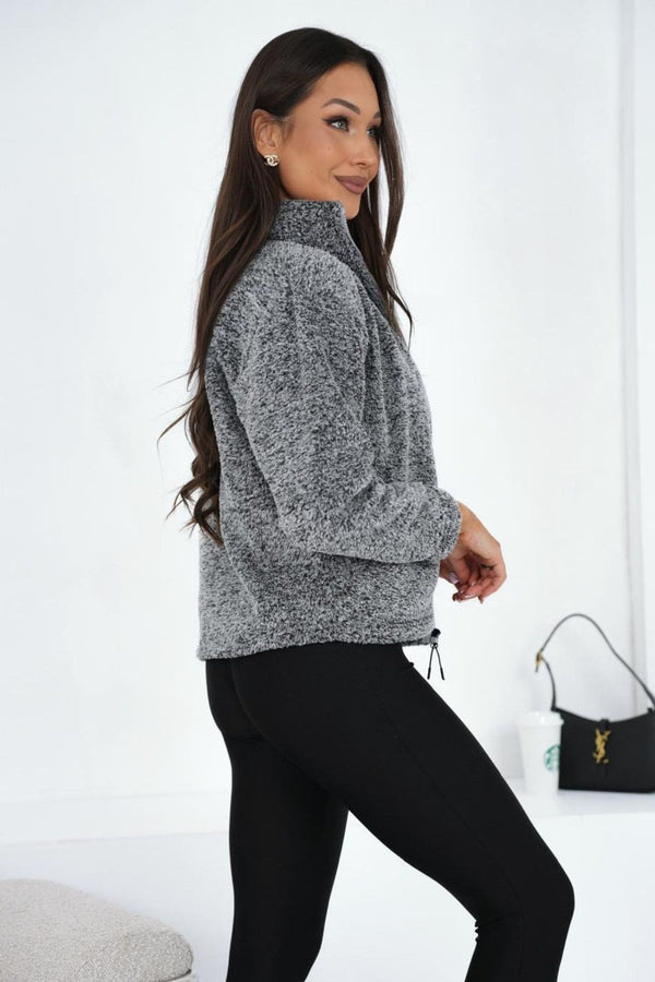 T-shirt femme Factory Price Sweatshirt Sweatshirt — gris