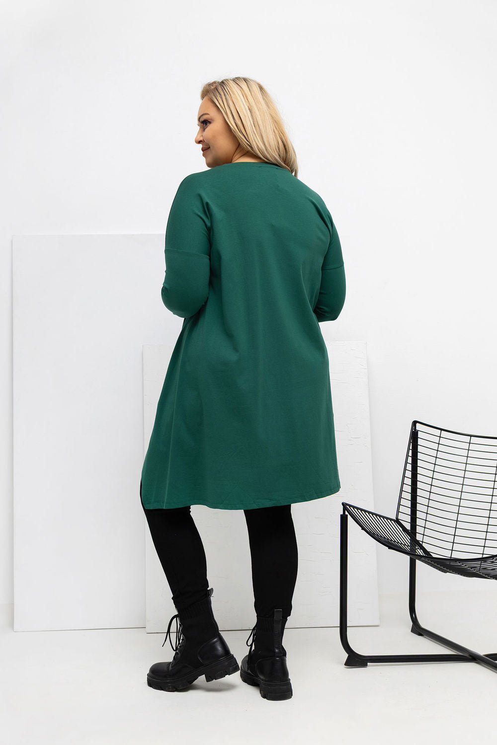 Chemisier grande taille femme Relevance — vert