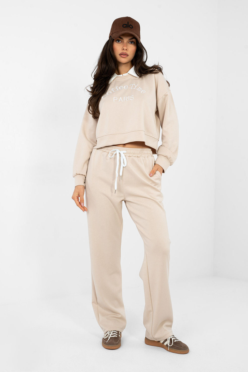 Ensemble lingerie femme Italy Moda L Ensemble L — beige