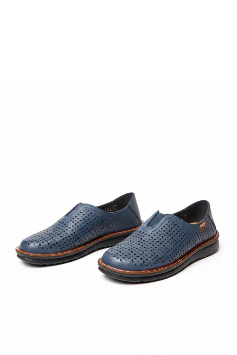 Bottes femme Solea Chaussures Basses Chaussures — bleu marine