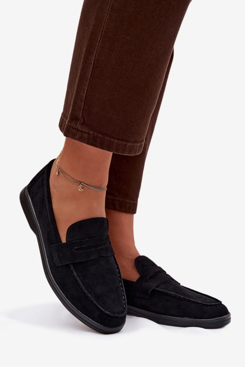 Moccasins femme Step in style — noir