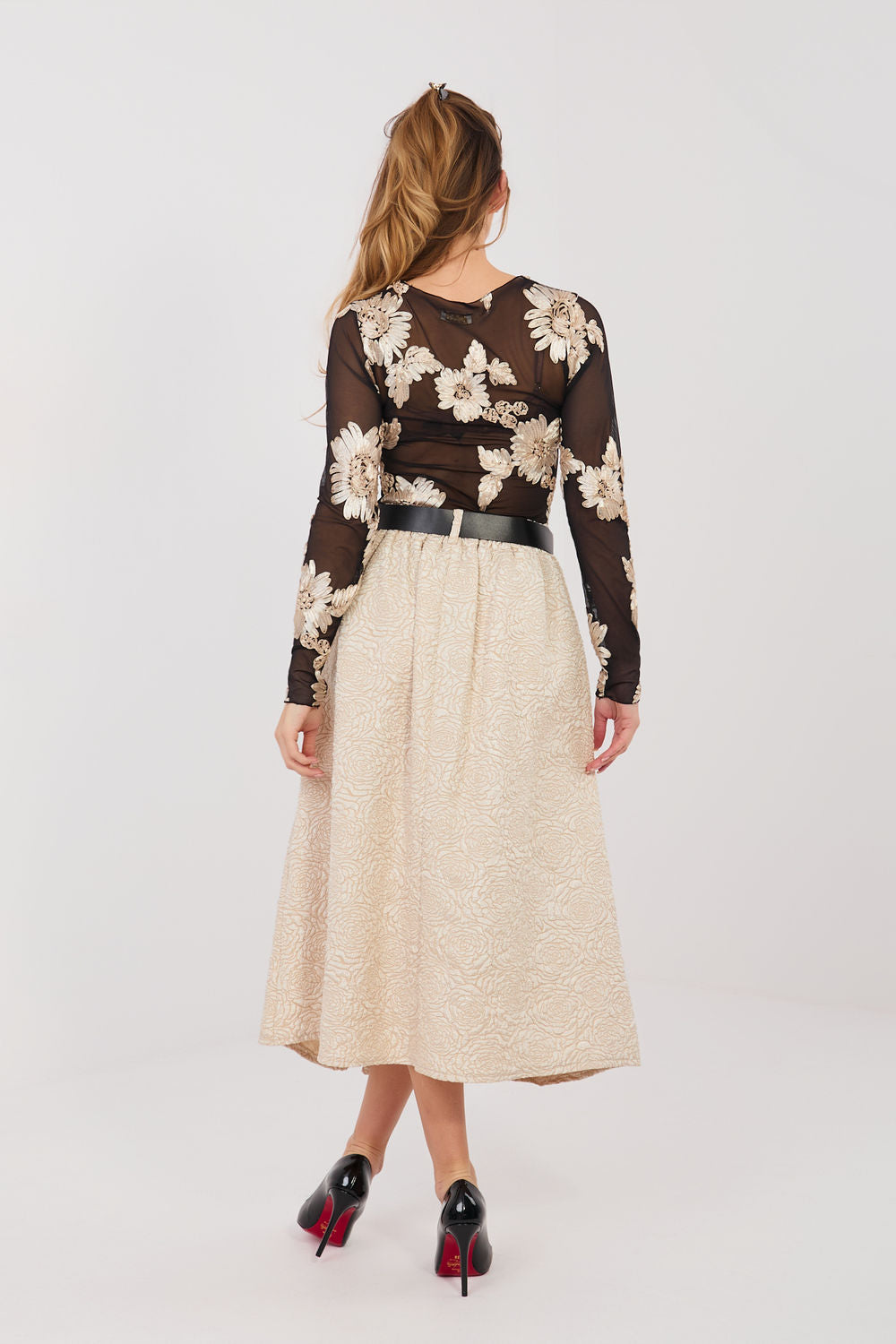 Jupe femme Rue Paris — beige