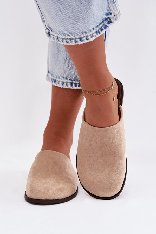 Sandales femme Step in style Clacquettes Clacquettes — beige