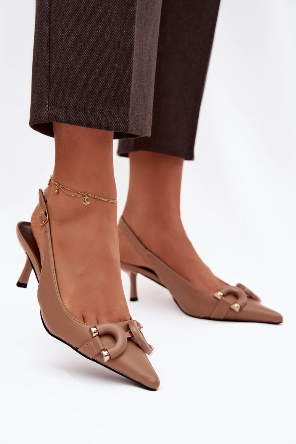 Sandales femme Step in style À Talons À — brun