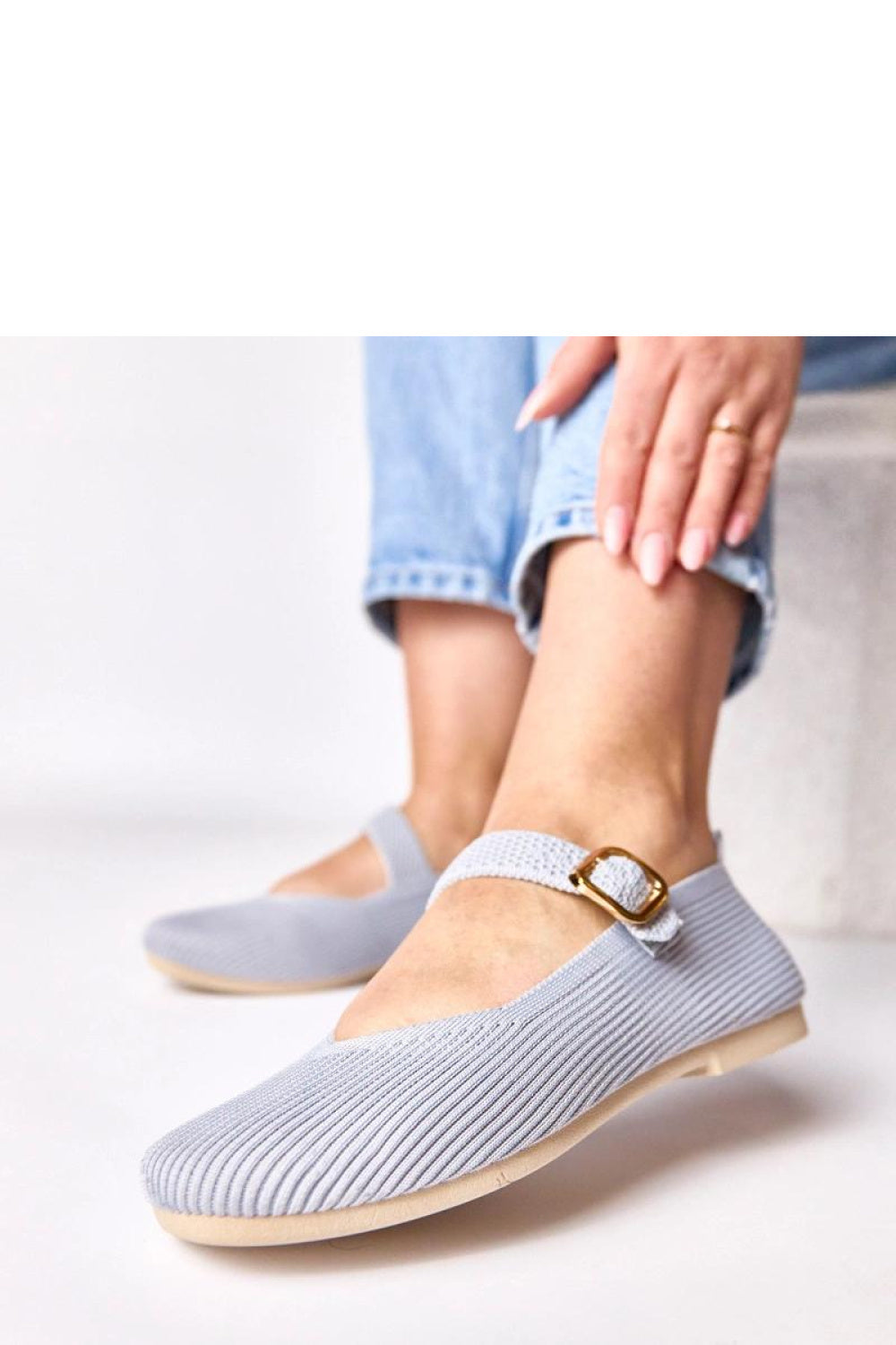 Ballerine femme Solea — gris