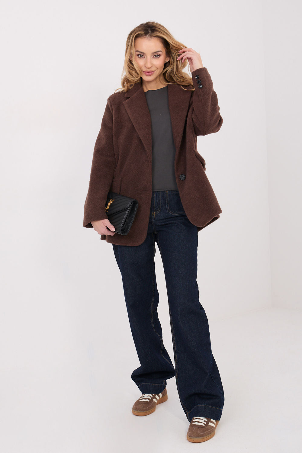 Blouse femme Factory Price Chemisier Chemisier — gris