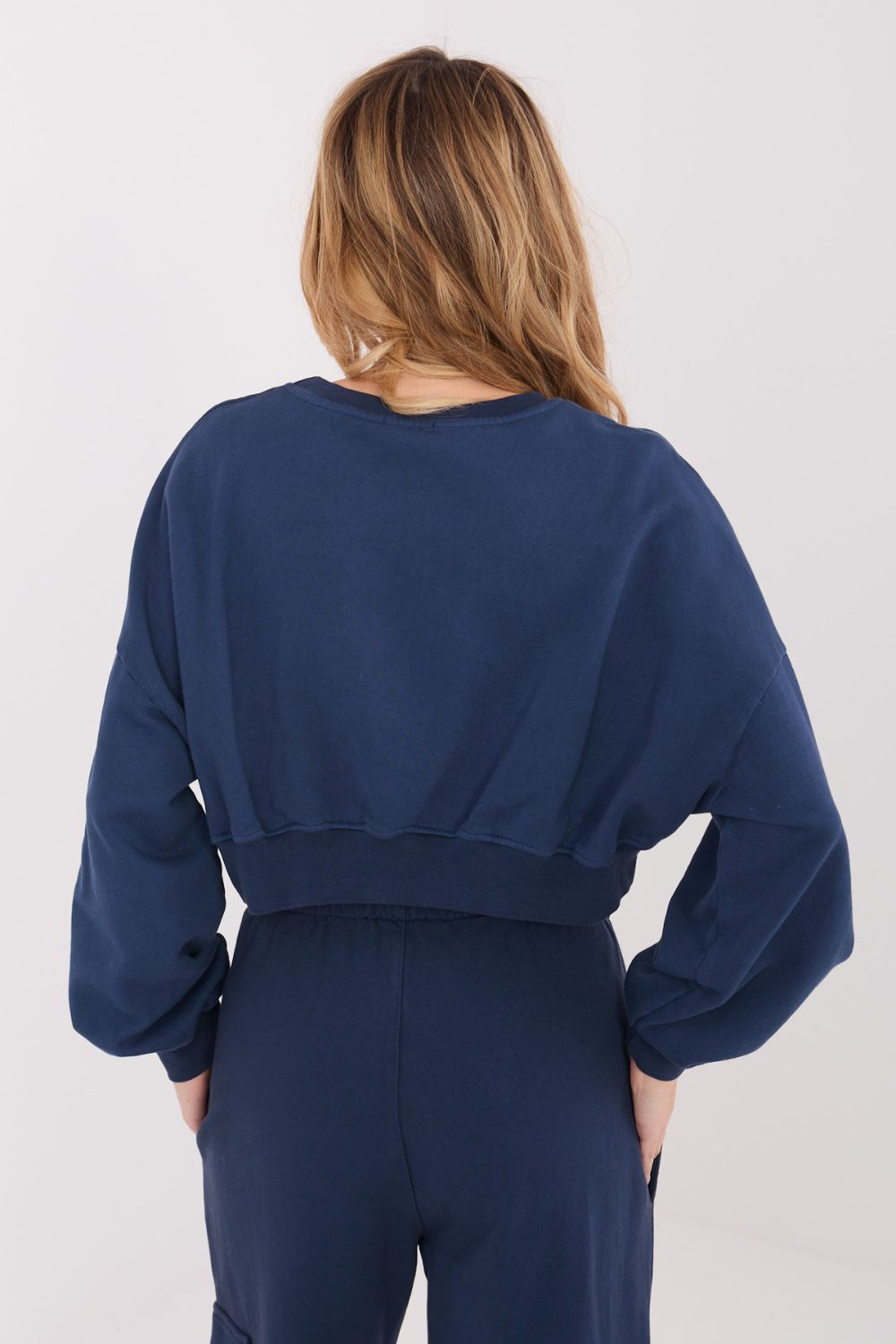 T-shirt femme Factory Price Sweatshirt Sweatshirt — bleu marine