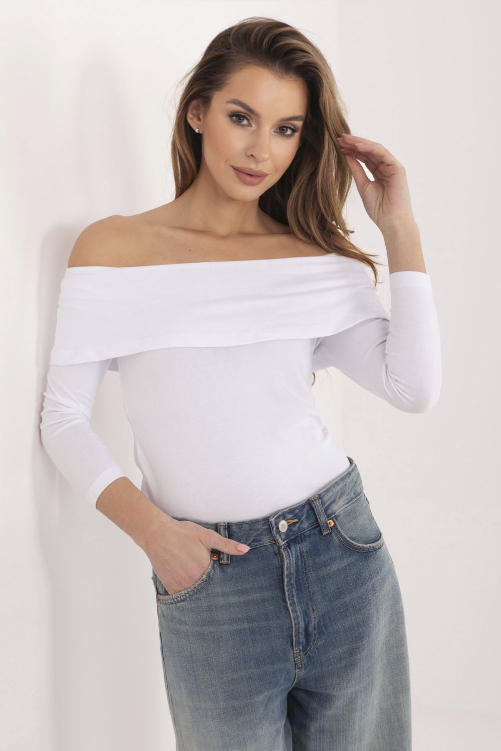 Blouse femme Rue Paris Chemisier Chemisier — blanc