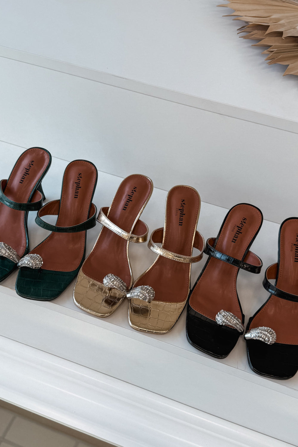 Sandales femme Step in style Des Mules À — noir