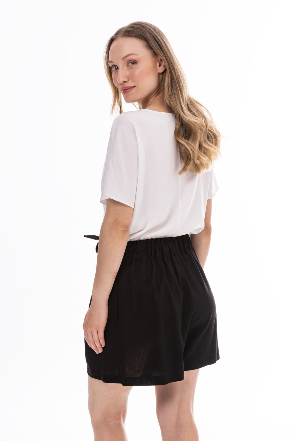 Chaussures à talons femme awama Shorts Shorts — noir