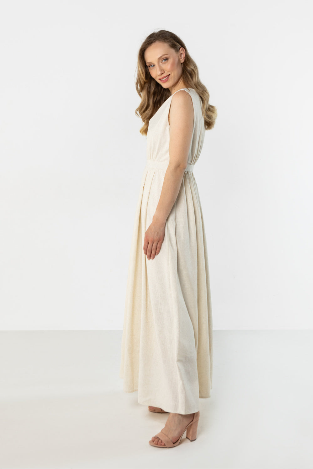 Robe femme awama De Jour De — beige