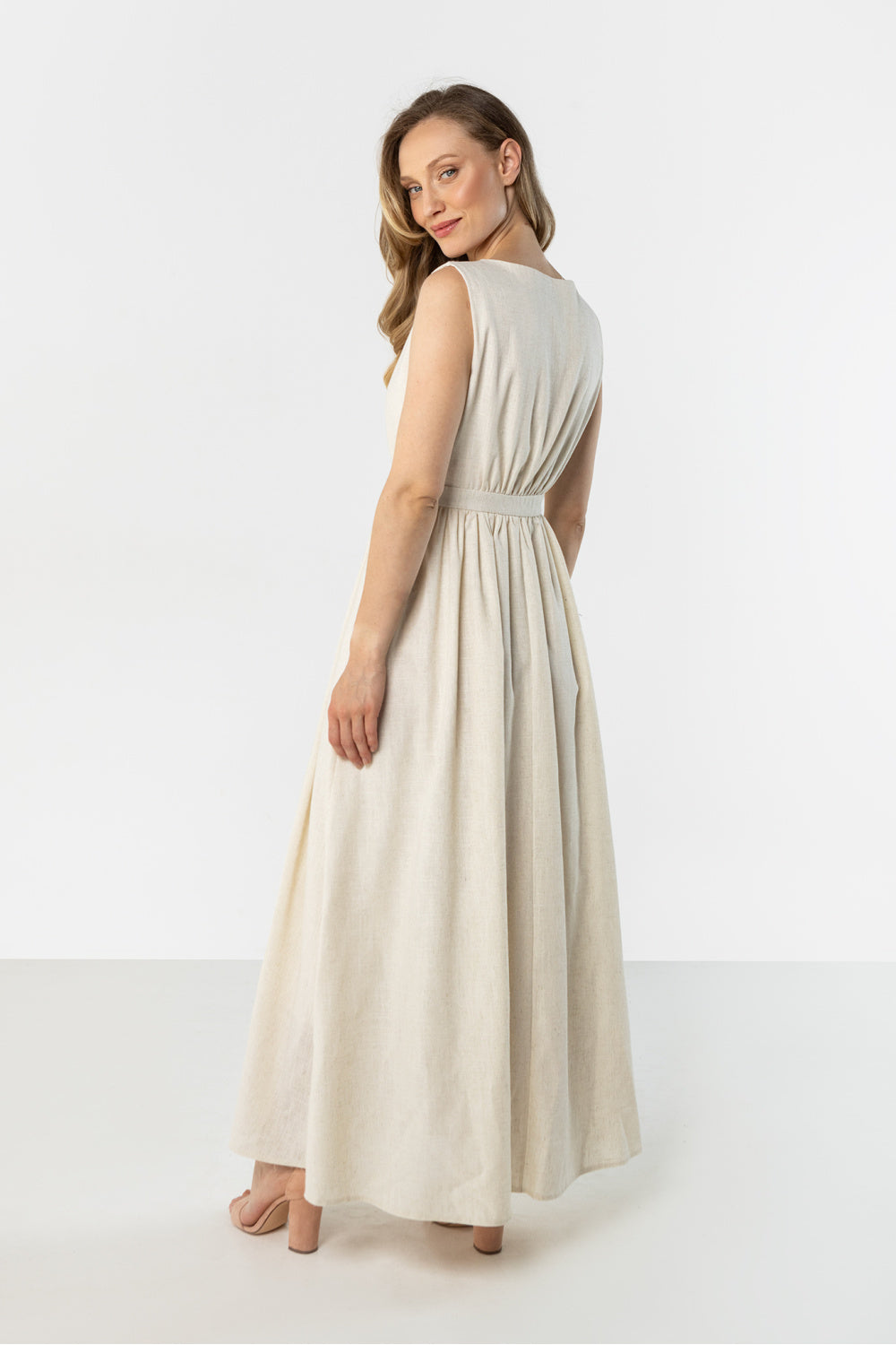 Robe femme awama De Jour De — beige