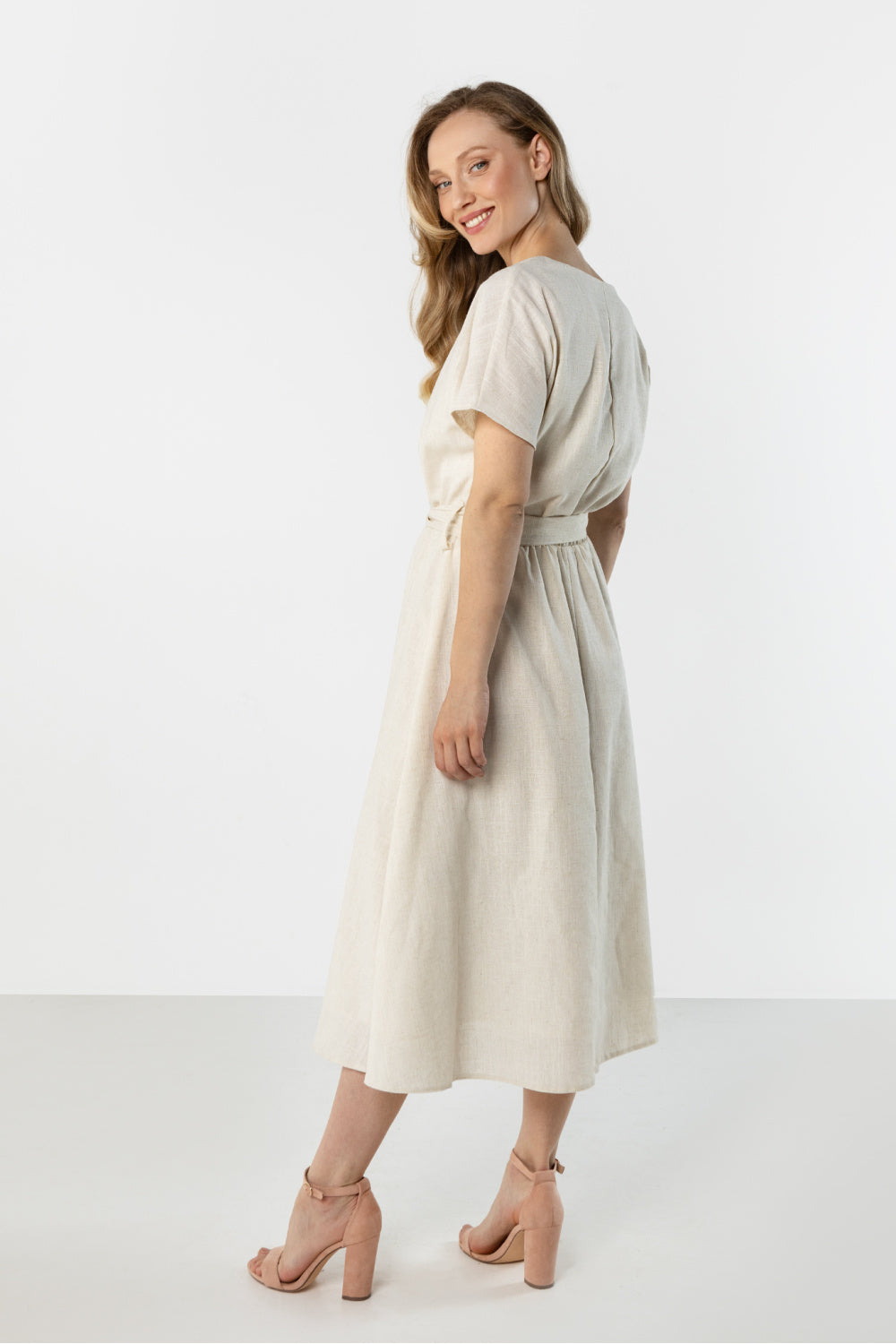 Robe femme awama De Jour De — beige