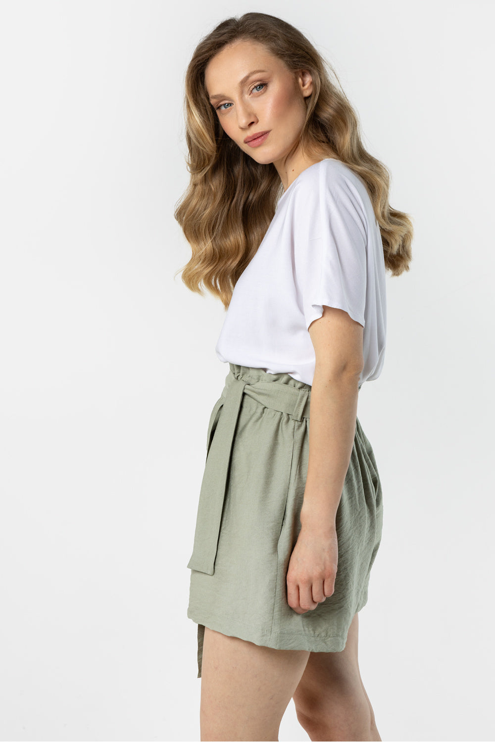 Chaussures à talons femme awama Shorts Shorts — vert