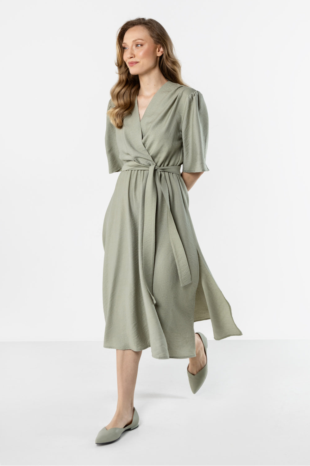 Robe femme awama De Jour De — vert