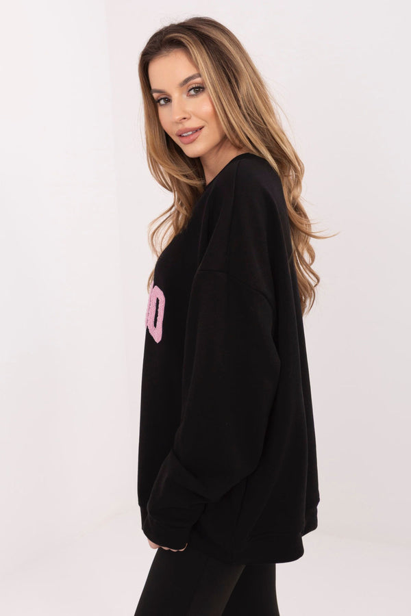 T-shirt femme Relevance Sweatshirt Sweatshirt — noir