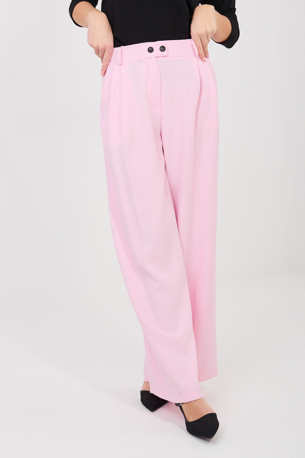 Chaussures à talons femme Rue Paris Pantalon Pantalon — rosé