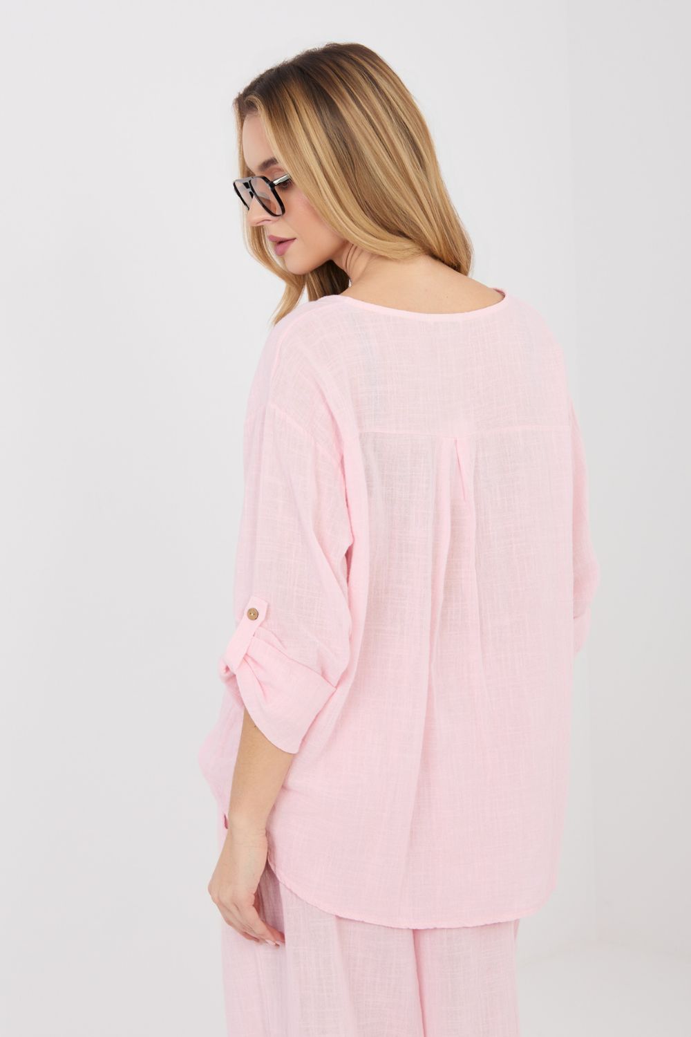 Blouse femme Italy Moda Chemisier Chemisier — rosé